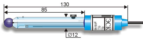 Комбинированный pH-электрод ЭСК-10602